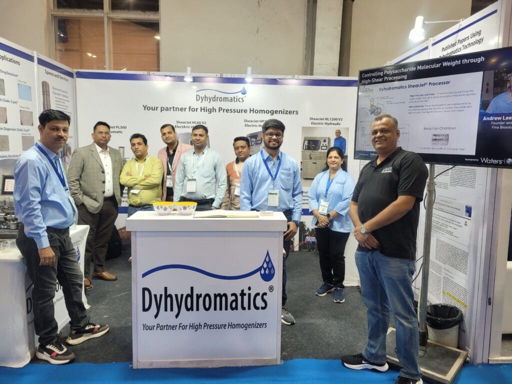 Dyhydromatics booth at MET-I-CON conference