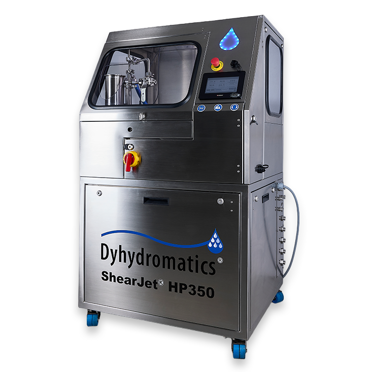 ShearJet HP350 V2 High Pressure Homogenizer Manufactured by Dyhydromatics