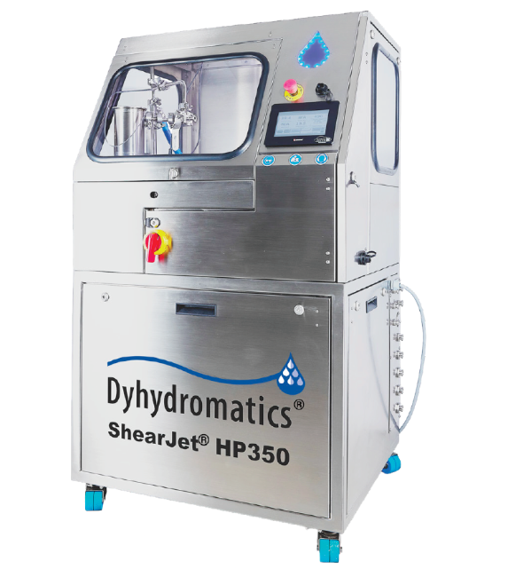 HP350 High Pressure Homogenizer from Dyhydromatics7