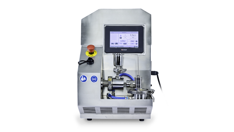 Lab scale homogenizer from dyhydromatics