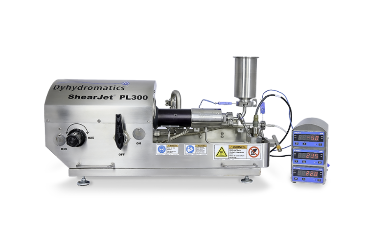 ShearJet PL300 High Pressure Homogenizer from Dyhydromatics5