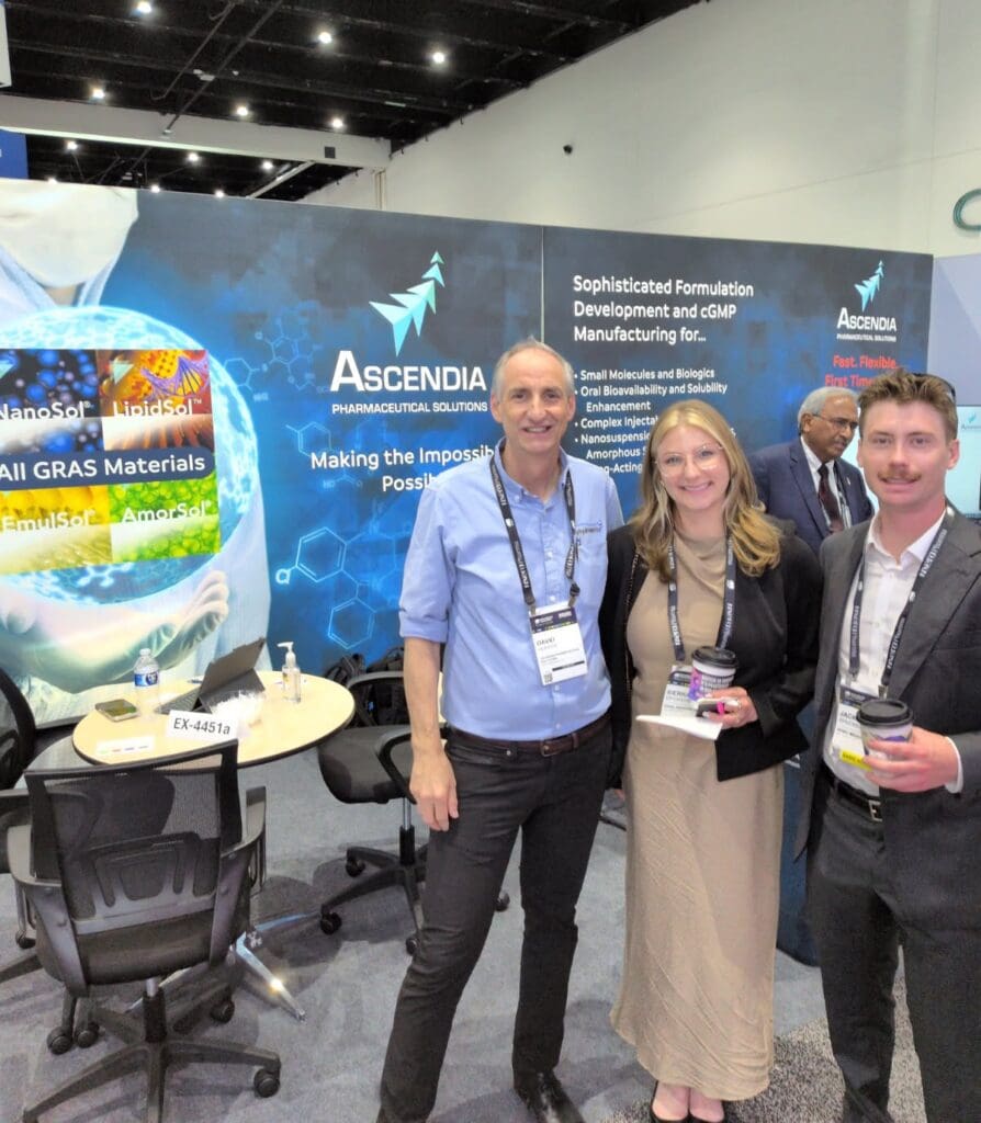 Dyhydromatics and Rebel Medicine at Ascendia Pharmaceutical Solutions Booth