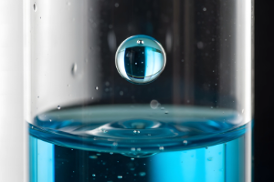 blue liquid nano-suspension